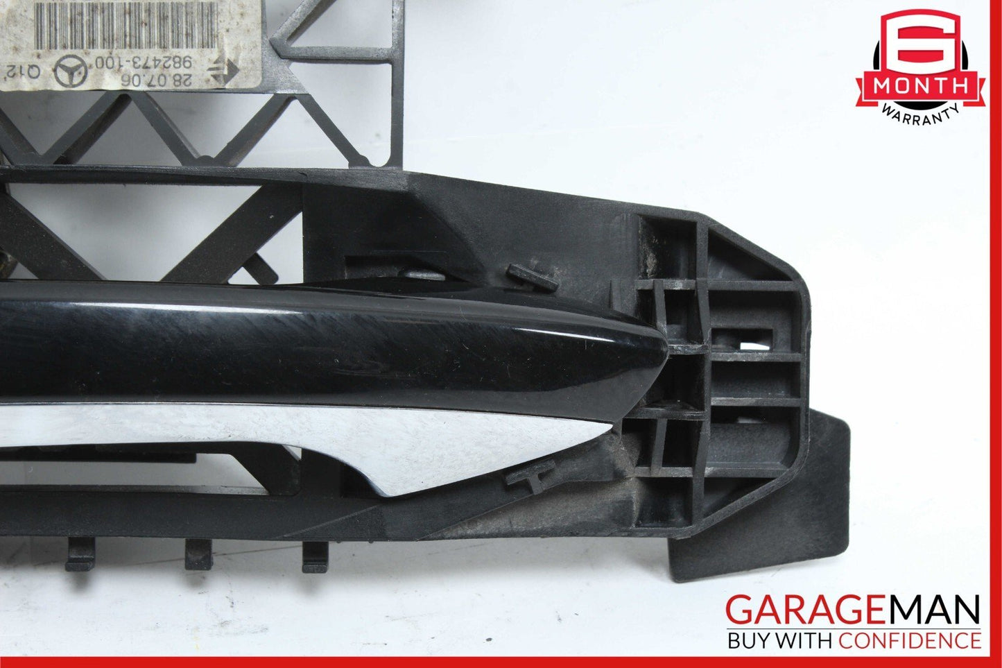 07-13 Mercedes W221 S550 S63 AMG Rear Left Side Exterior Door Handle Black