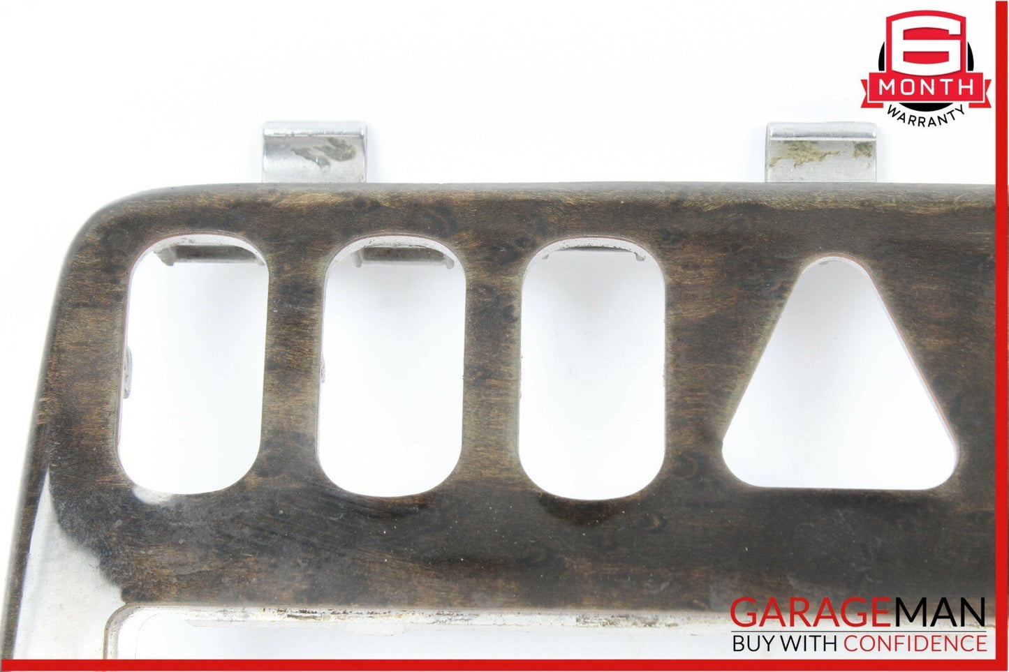 98-03 Mercedes W208 CLK320 Convertible Center Dash Panel Trim Bezel Walnut OEM