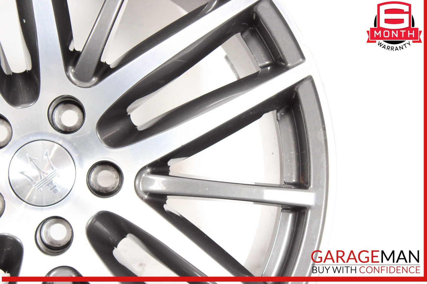 14-17 Maserati Ghibli Rear Right or Left Side Wheel Rim 10Jx19H2 ET40 OEM