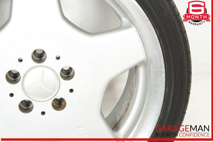 00-06 Mercedes W220 S500 CL55 AMG Rear Wheel Tire Rim 9.5x18H2 ET46 18" OEM