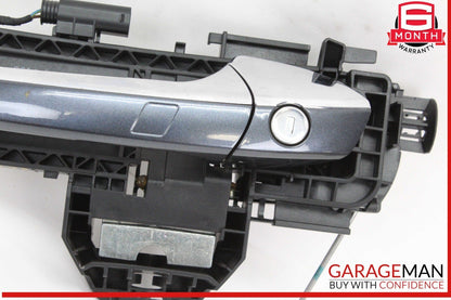 14-16 Mercedes W212 E350 Front Left Driver Side Exterior Door Handle Gray OEM