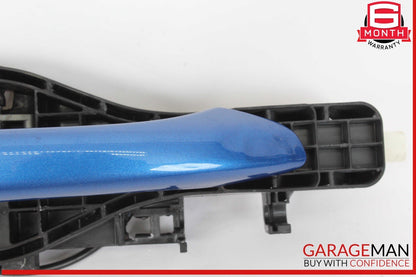 15-24 Porsche Macan 95B Front or Rear Right Side Exterior Door Handle Blue OEM