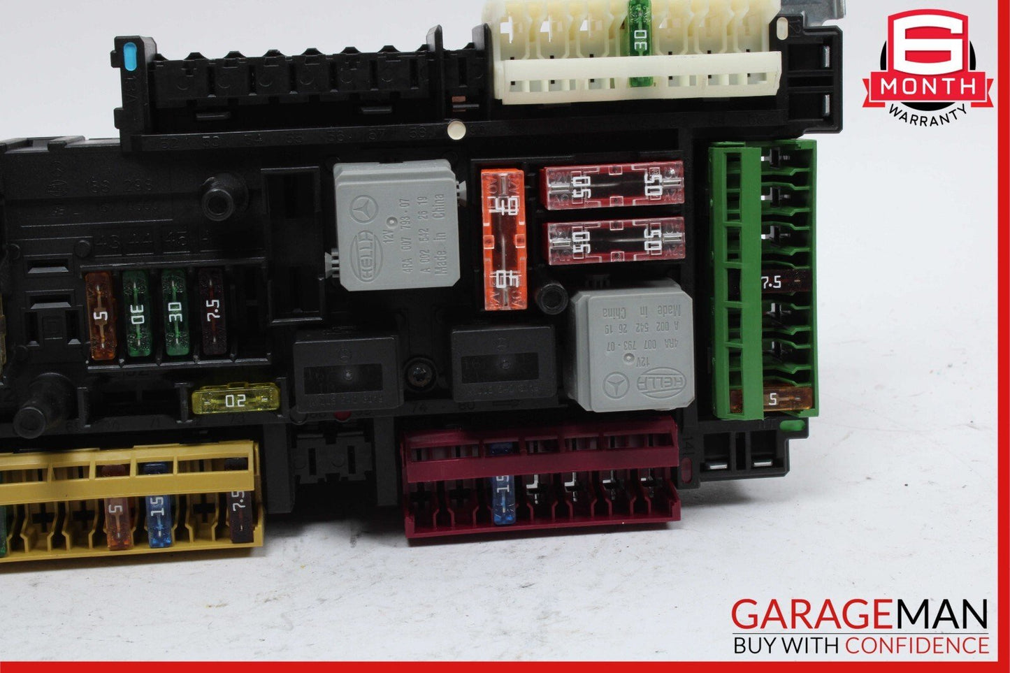 12-14 Mercedes W204 C250 C63 AMG Rear Fuse Relay Junction Box Module Assembly