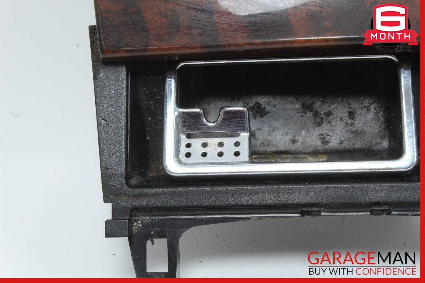 08-17 Mercedes W204 C300 E550 Center Console Ashtray Ash Tray Compartment Wood