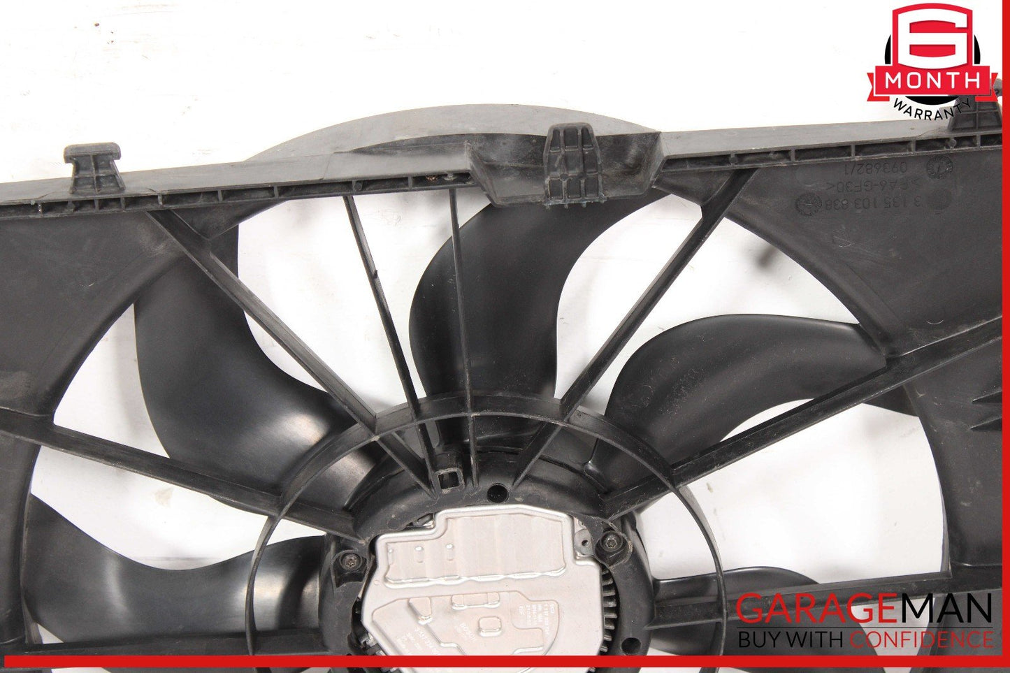 15-20 Mercedes W205 C300 Engine Radiator Cooling Fan Motor Assy OEM