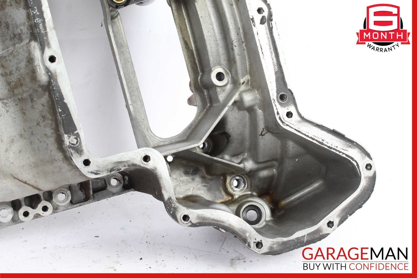 06-11 Mercedes W204 C300 Engine Upper Oil Sump Baffle Pan 2720142102 OEM