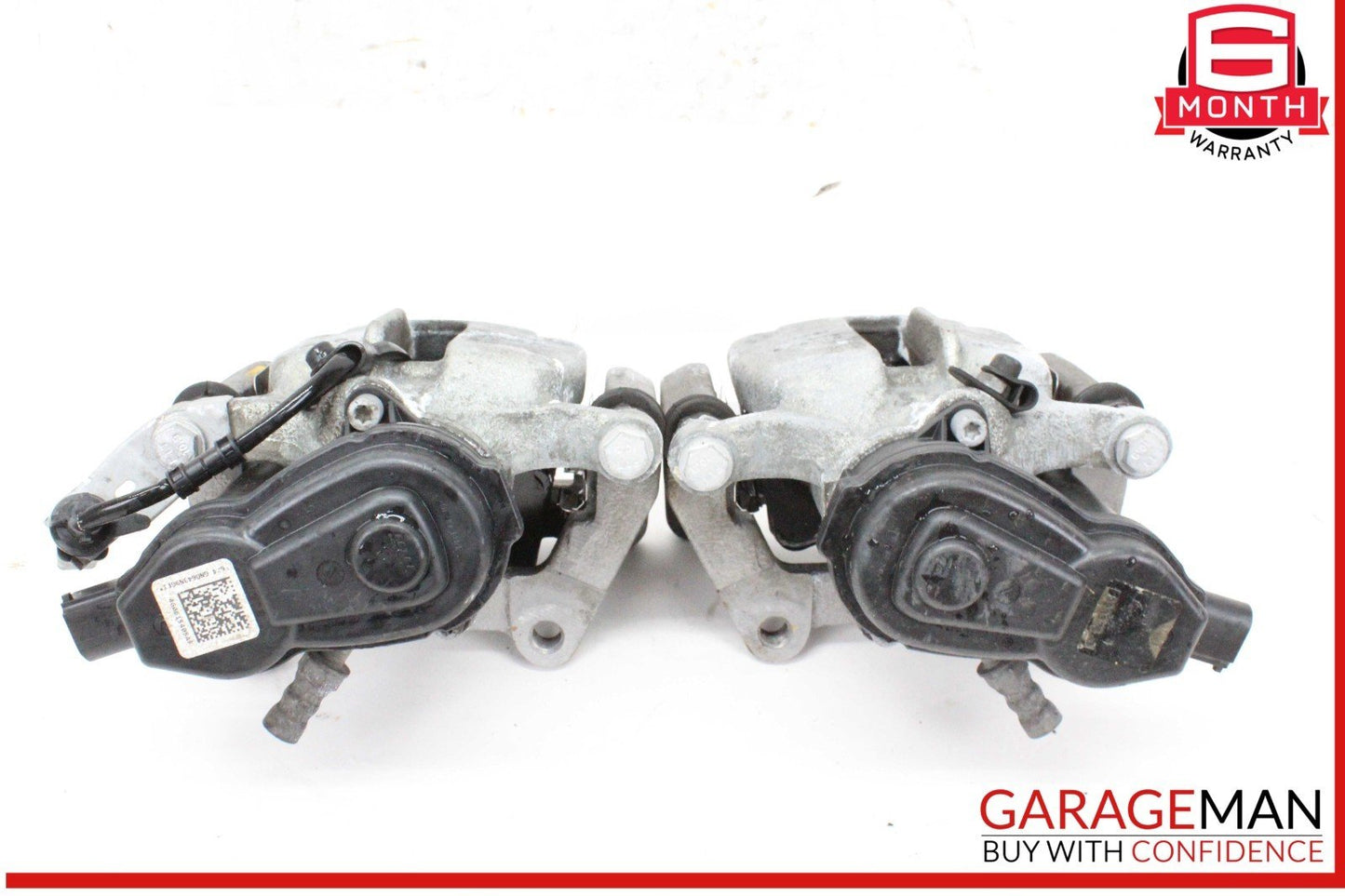 12-18 Audi A6 A7 Rear Left & Right Side Brake Calipers Set of 2 Pc OEM