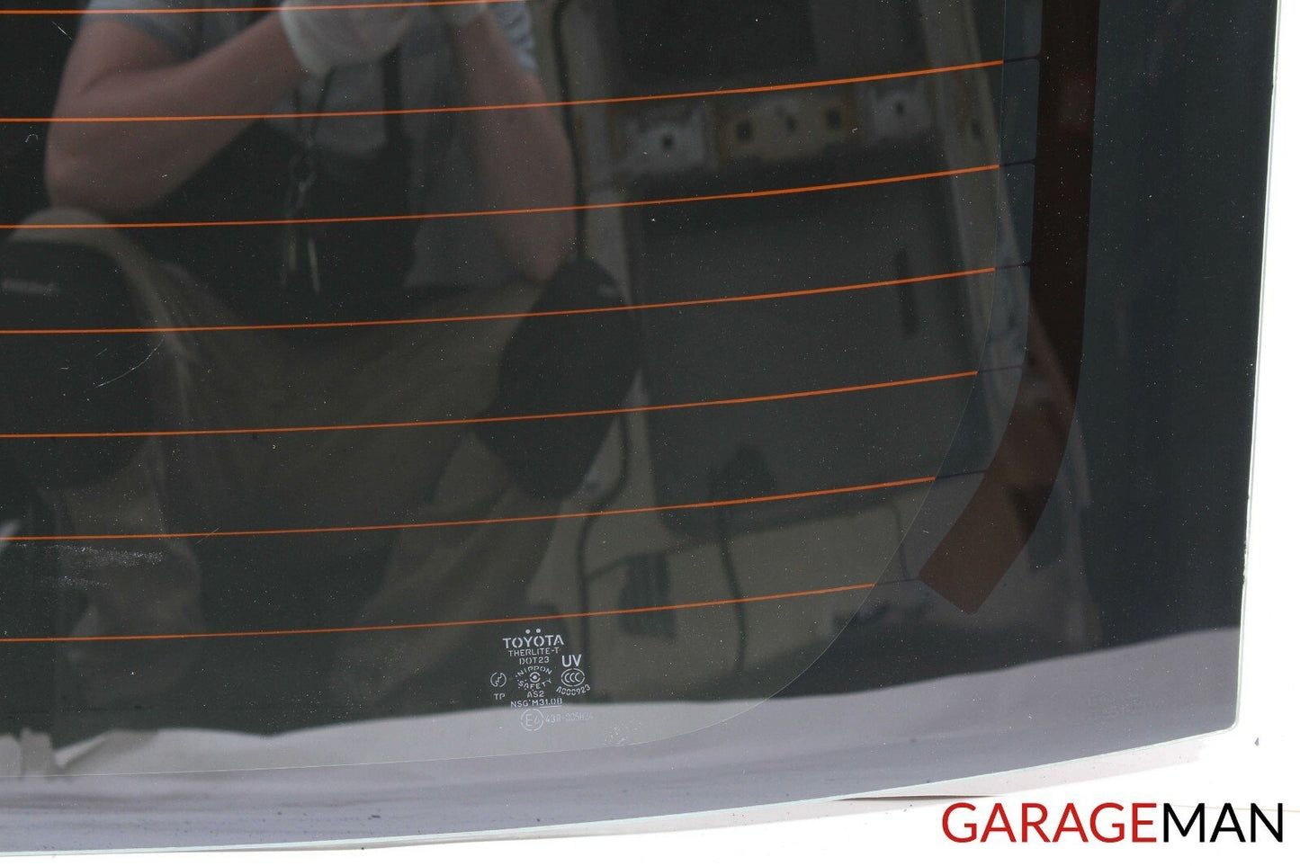 04-09 Toyota Prius G2 Rear Windshield Lift Gate Window Glass 43R-005834 OEM
