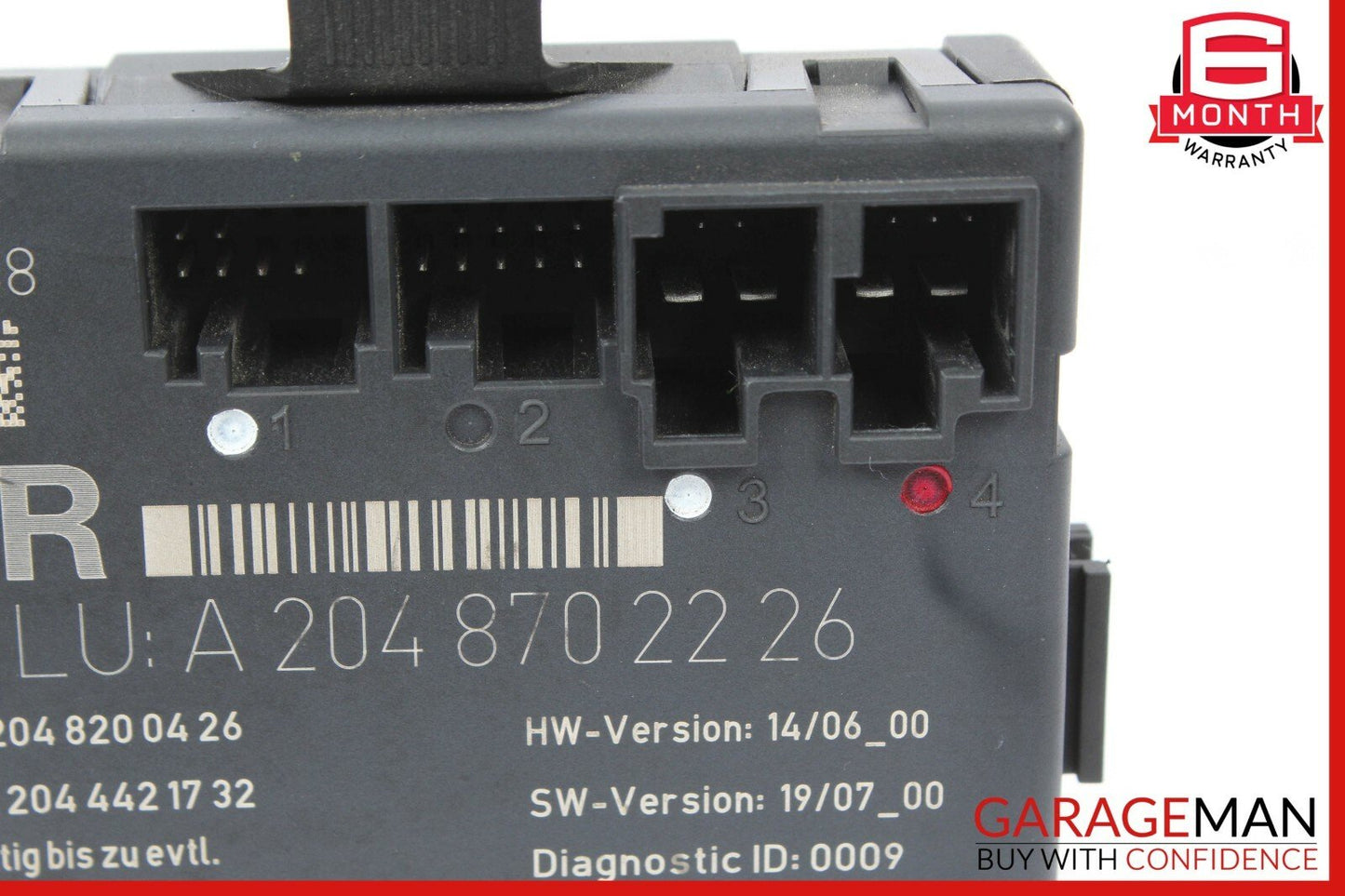 08-18 Mercedes W204 C300 C250 E400 Front Right Side Door Control Module OEM