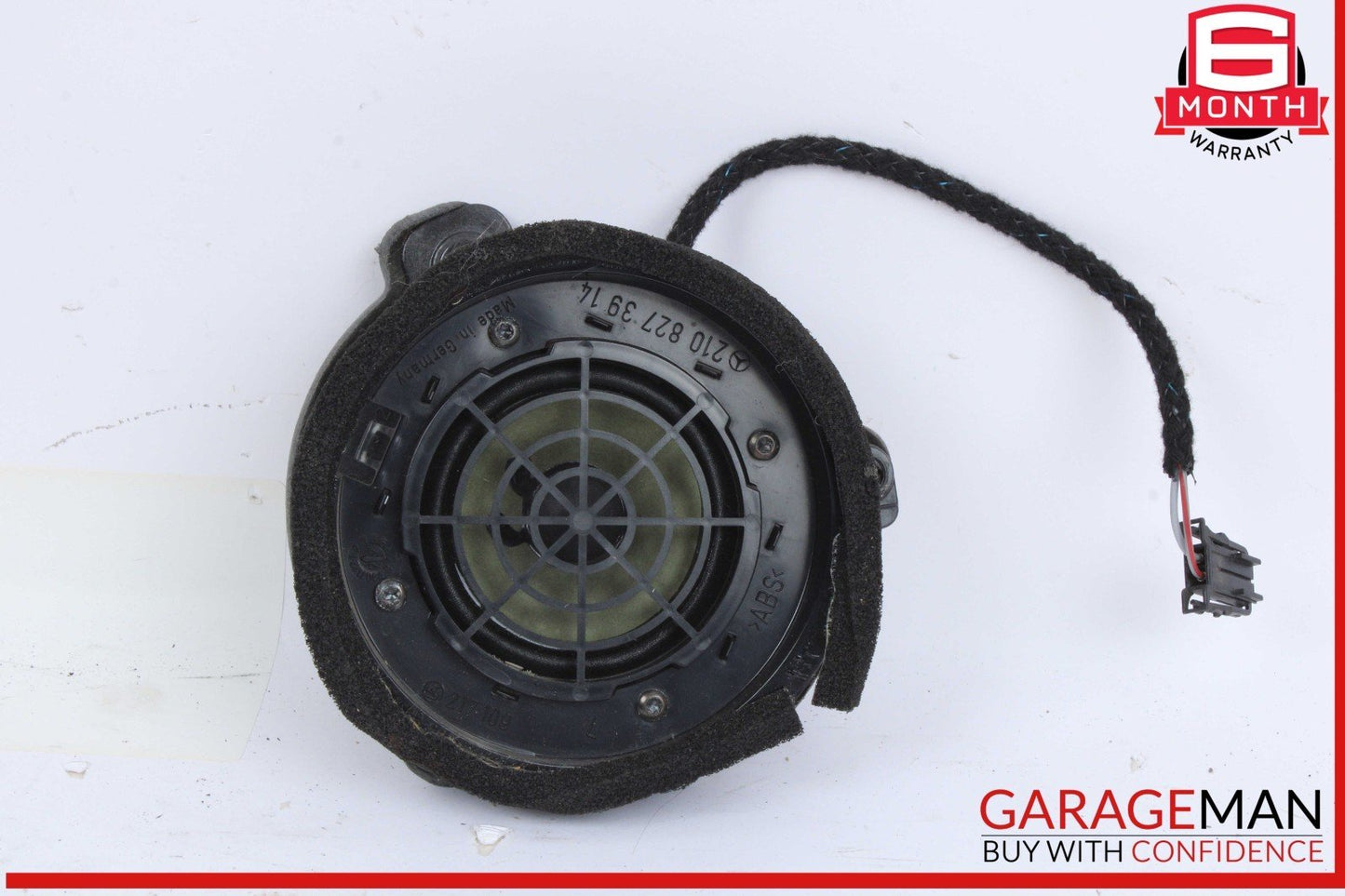 96-03 Mercedes W210 E320 Rear Right & Left Side Door Sound Speakers Set OEM