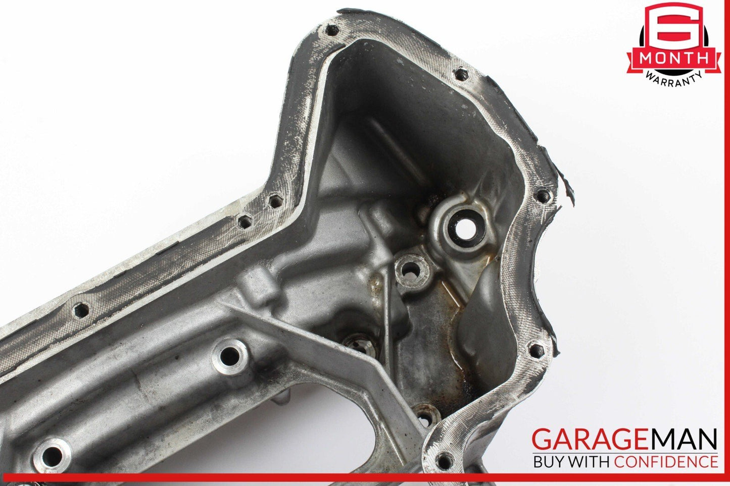 06-11 Mercedes W211 E350 Engine Upper Oil Sump Baffle Pan 2720142102 OEM