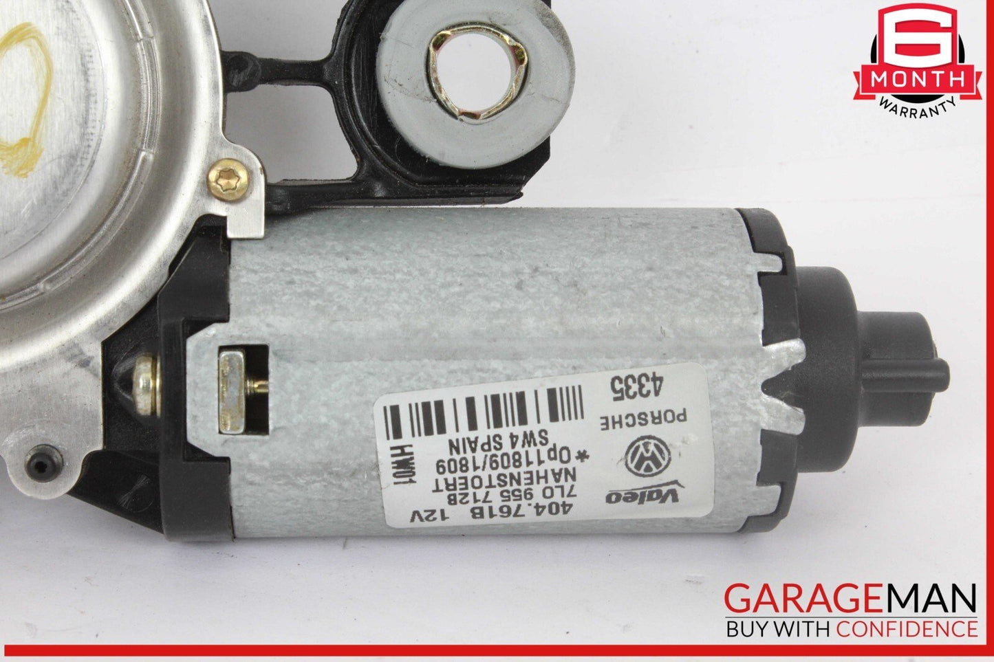03-10 Porsche Cayenne 955 957 Rear Tailgate Window Wiper Motor 7L0955712B OEM