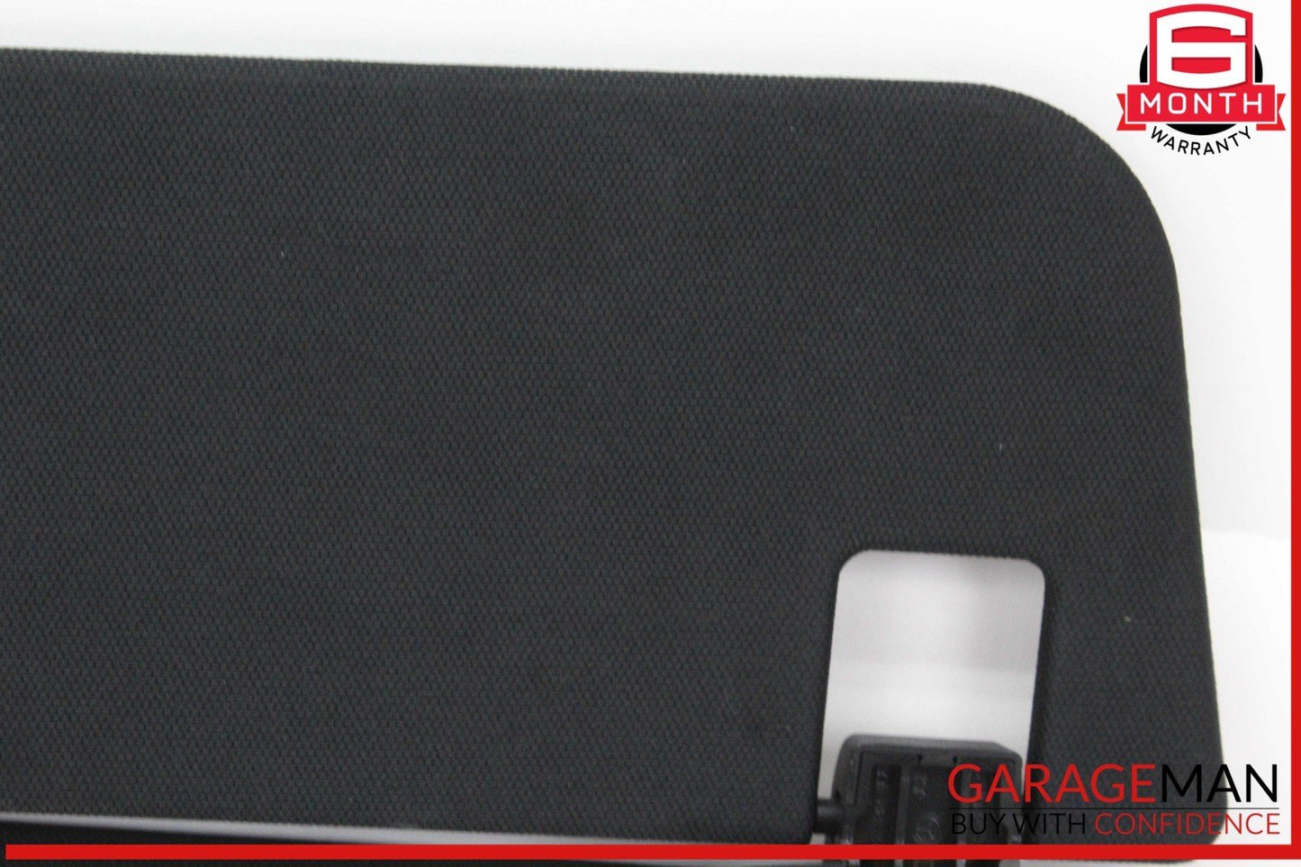 14-17 Mercedes W222 S550 Front Left Driver Side Sunvisor Sun Visor Black OEM