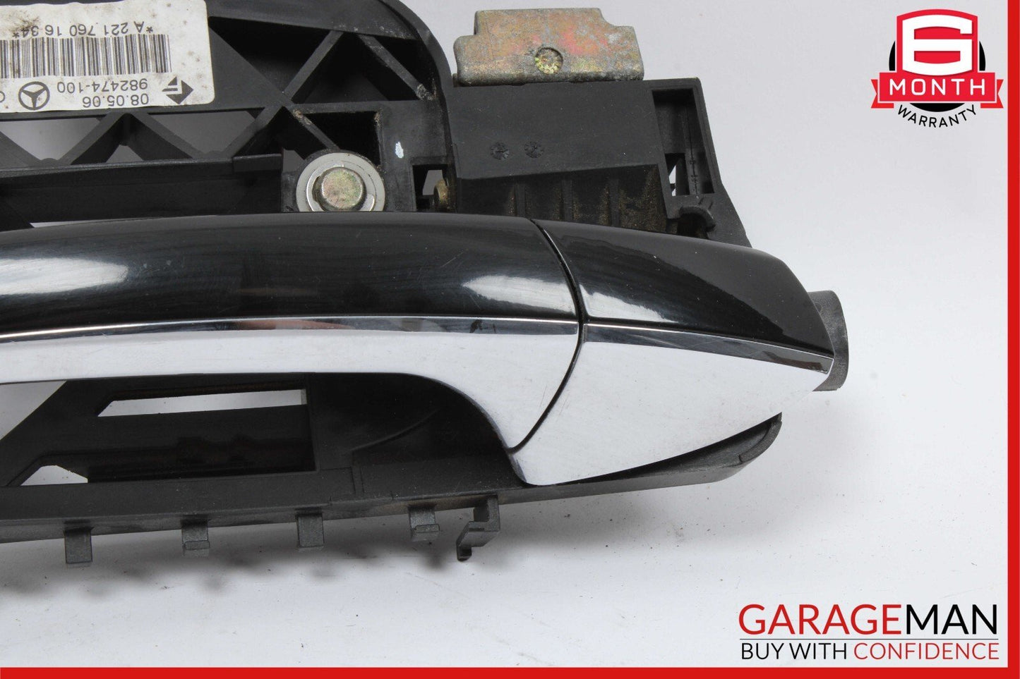 07-13 Mercedes W221 S550 S600 S63 AMG Rear Right Side Exterior Door Handle Black
