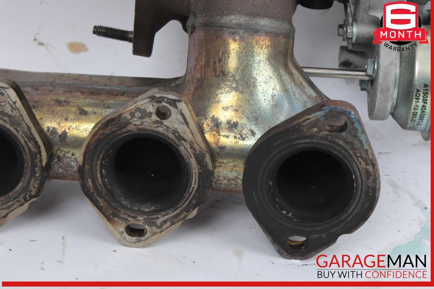 12-15 Mercedes W204 C250 CGI 1.8L Turbo Turbocharger Manifold Assembly OEM