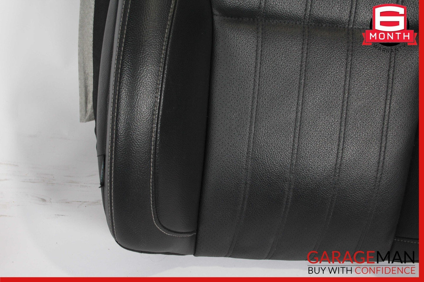 13-16 Mercedes X166 GL450 Front Right Side Top Upper Seat Cushion Cover Black