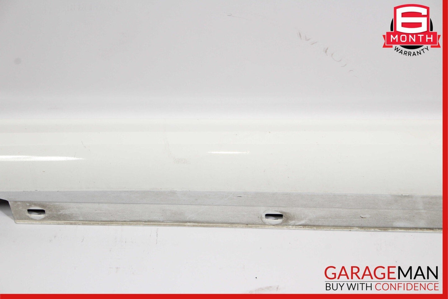 12-14 Mercedes W204 C250 Coupe Sport Left Side Skirt Rocker Panel Calcite White