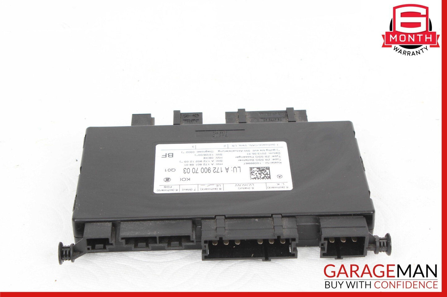 08-20 Mercedes W212 E400 SLK250 C350 E350 Seat Control Module Front Right Side