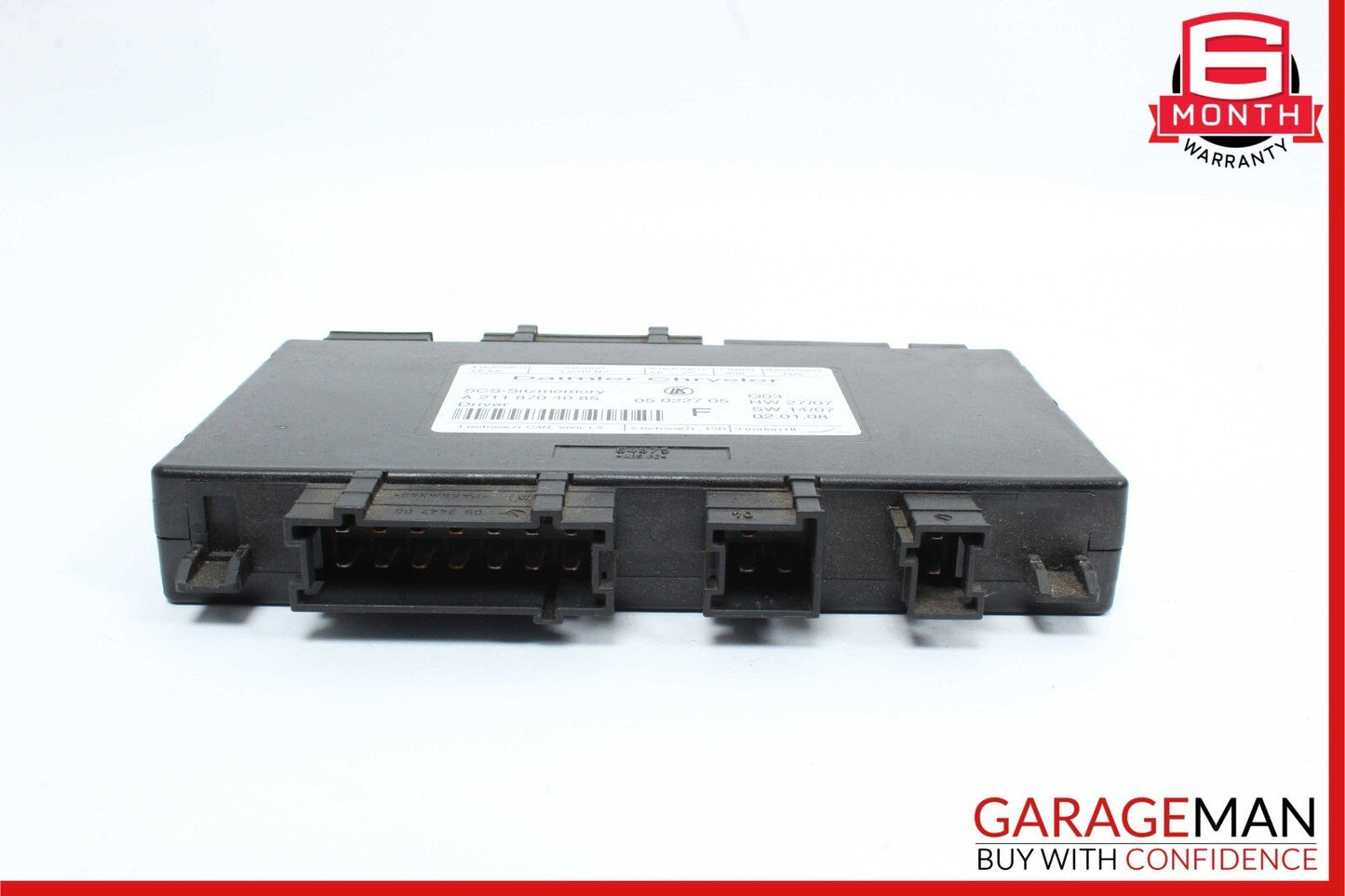 03-12 Mercedes W211 E350 SLK280 GL550 SLK350 Front Left Seat Control Module Unit