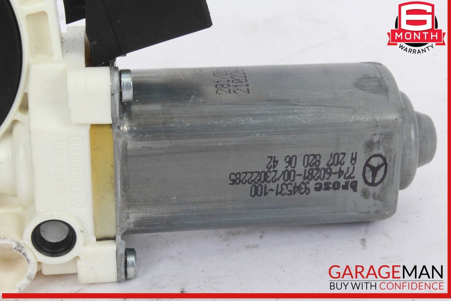 10-20 Mercedes W218 CLS550 Front Left Window Regulator Motor 2078200642 OEM