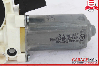 10-20 Mercedes W218 CLS550 Front Left Window Regulator Motor 2078200642 OEM