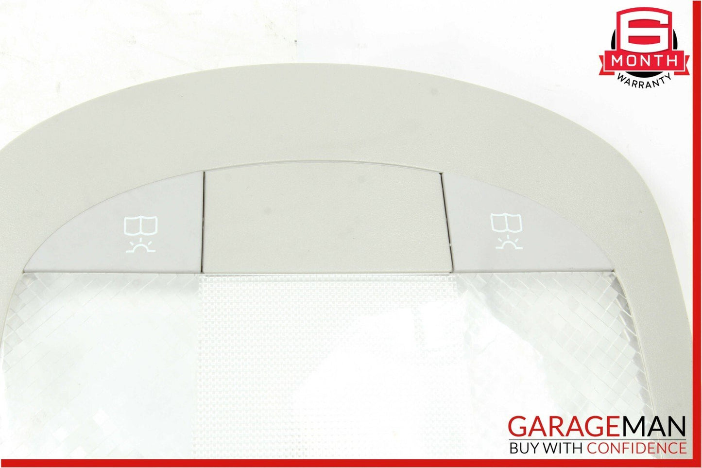 06-12 Mercedes GL450 R350 Rear Overhead Dome Light Reading Map Lamp Gray OEM