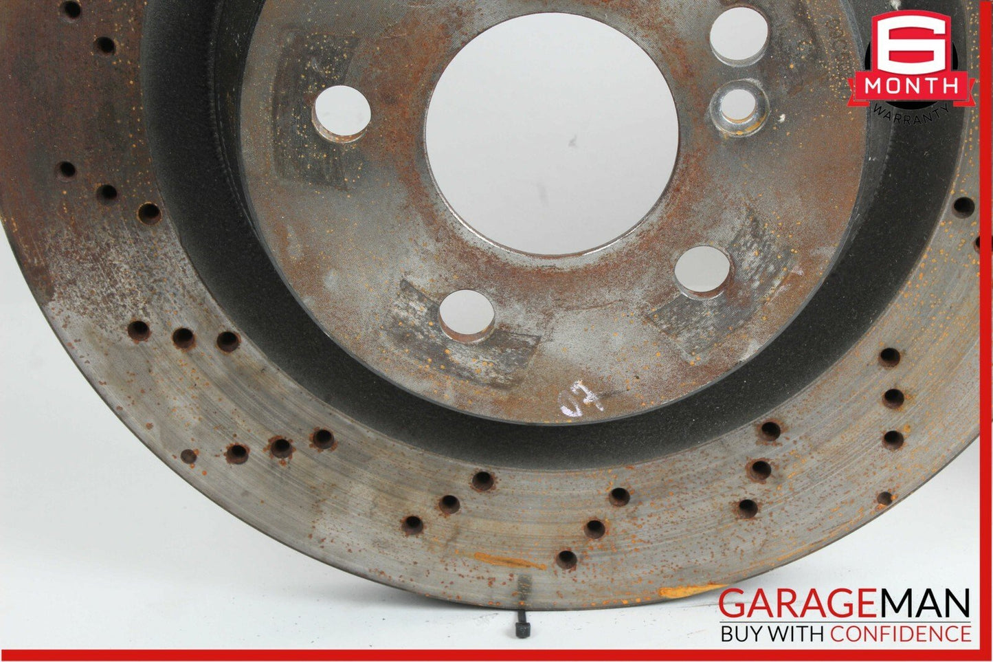03-09 Mercedes W211 E350 AWD Brembo Rear Right & Left Side Brake Rotor Disc Set