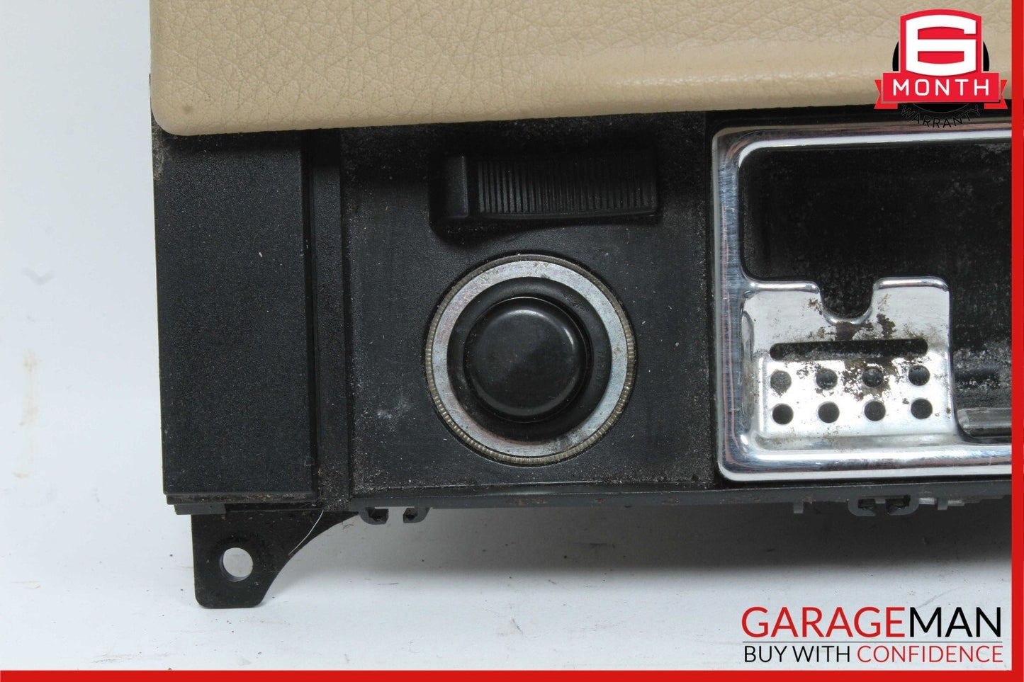 07-09 Mercedes W221 S550 Ash Tray Ashtray Lighter Compartment Tray Brown OEM