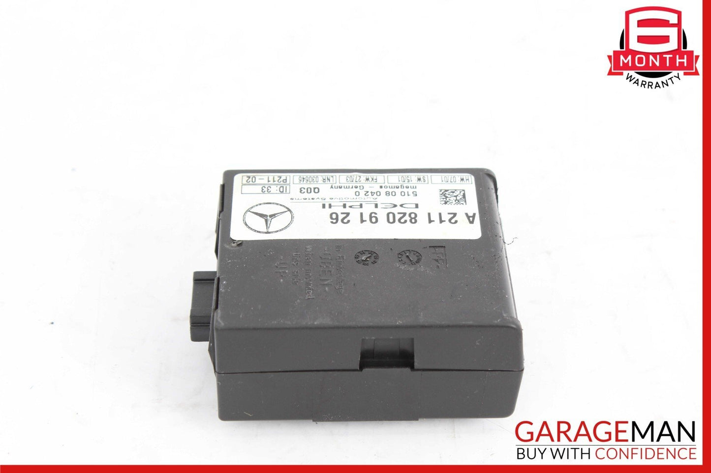 Mercedes C240 E320 CL500 C230 SL550 Anti Theft Alarm Control Module Unit