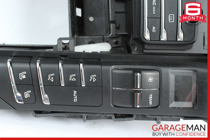 11-17 Porsche Cayenne 958 Center Console AC A/C Climate Control Switch Assembly