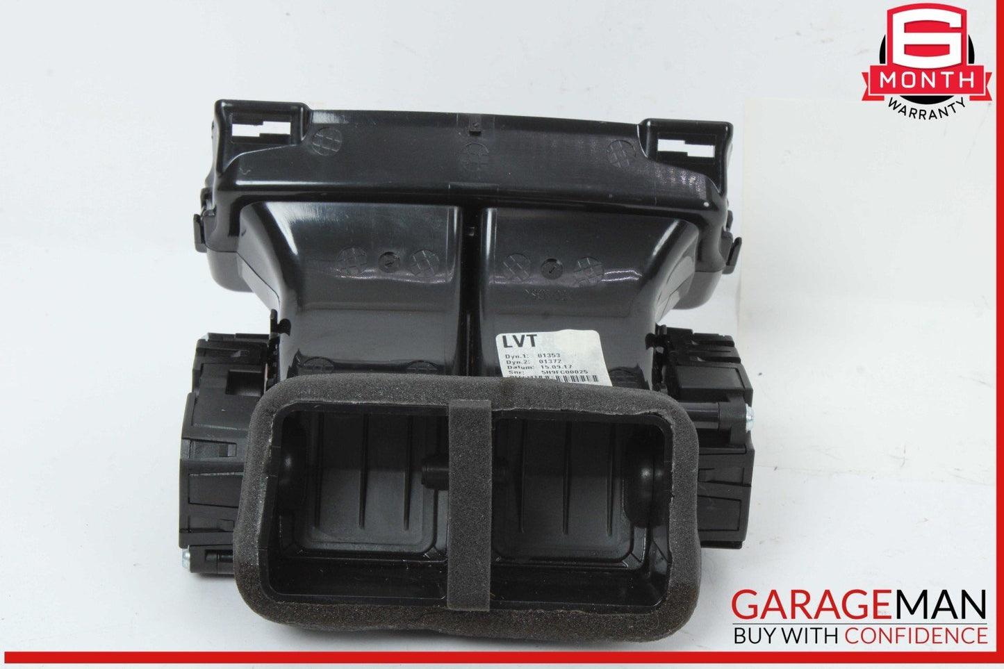 12-18 Audi S6 A7 Rear Center Console AC A/C Air Vent Grille Duct Connector OEM