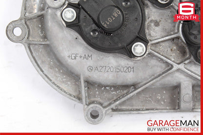 05-13 Mercedes W204 C300 E350 Front Left Engine Timing Chain Valve Cover Plate