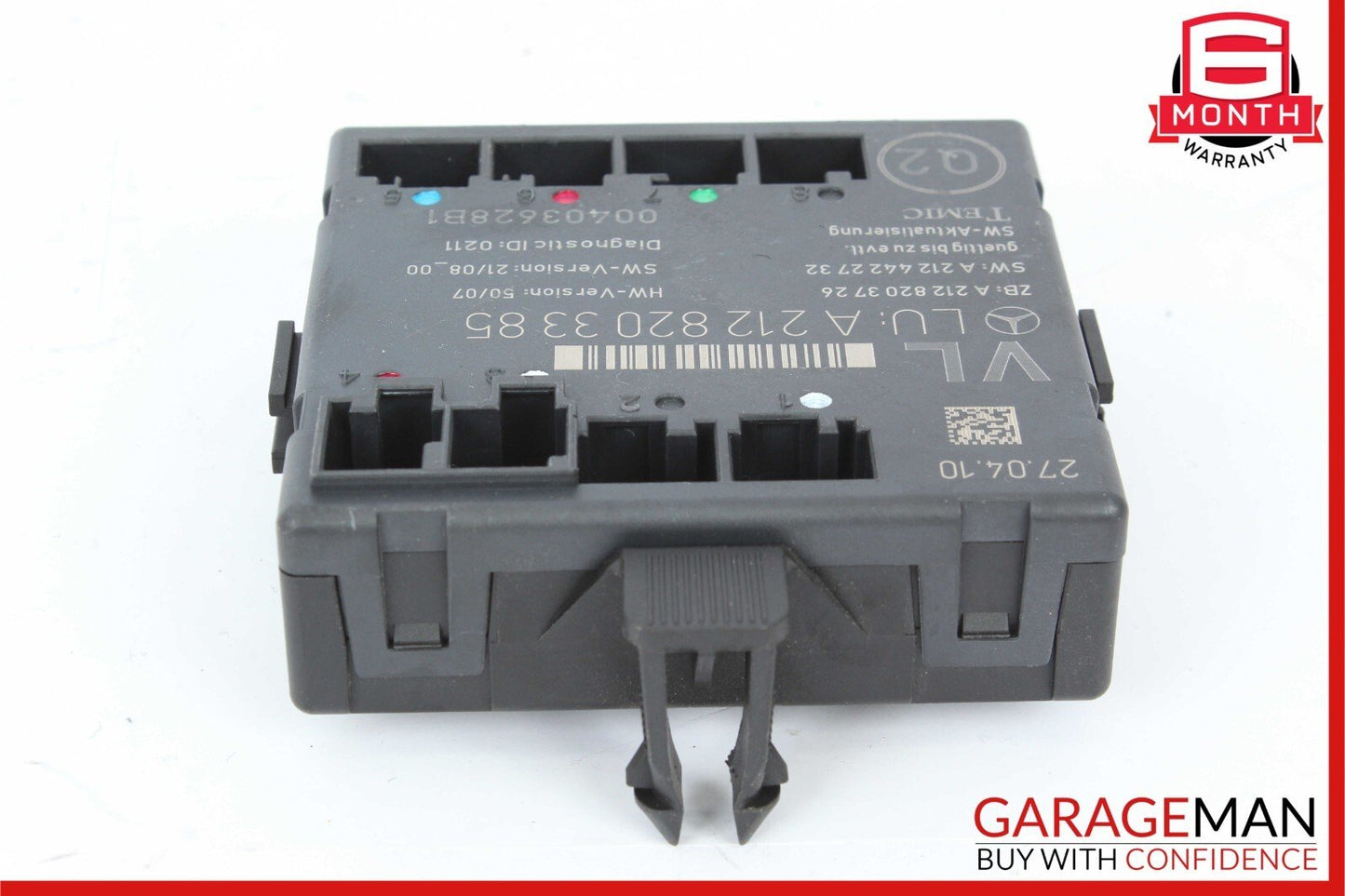 08-18 Mercedes W212 E350 E400 SLK350 Front Left Side Door Control Module OEM
