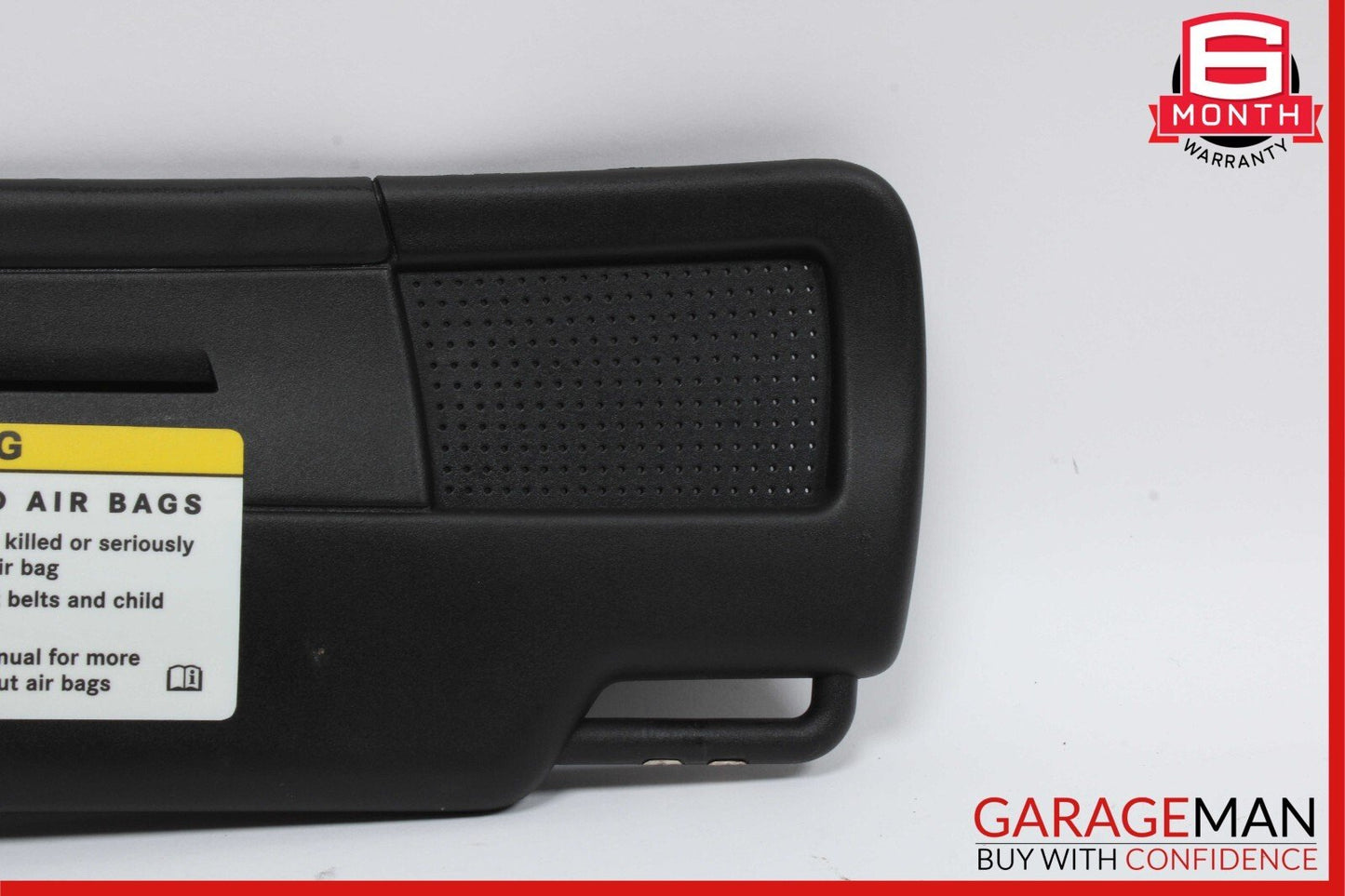05-11 Mercedes R171 SLK300 Front Left Driver Sun Visor Sunvisor Shade Black OEM