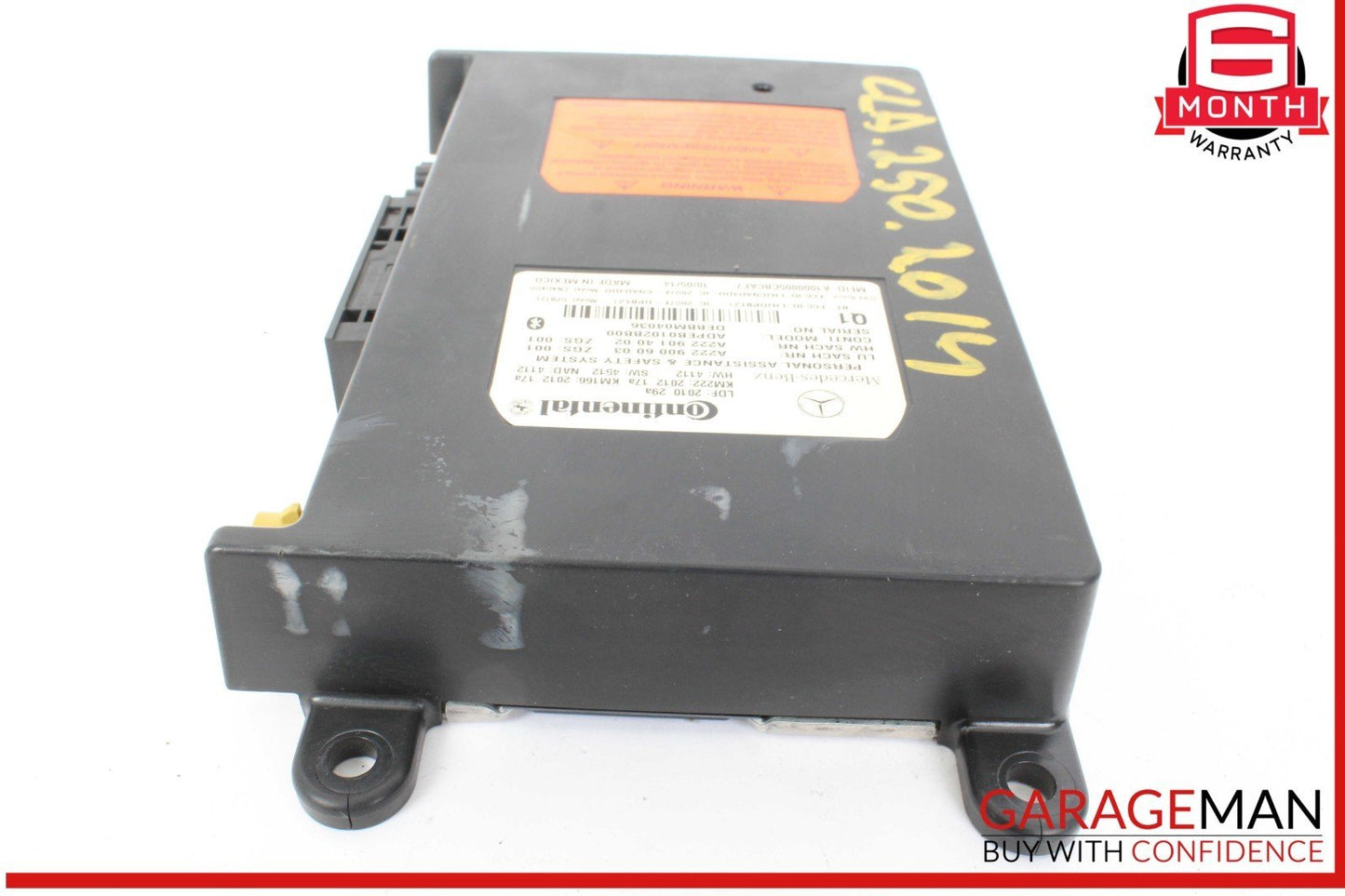 10-20 Mercedes W117 CLA250 GLA250 SL400 Communication Control Module Unit OEM