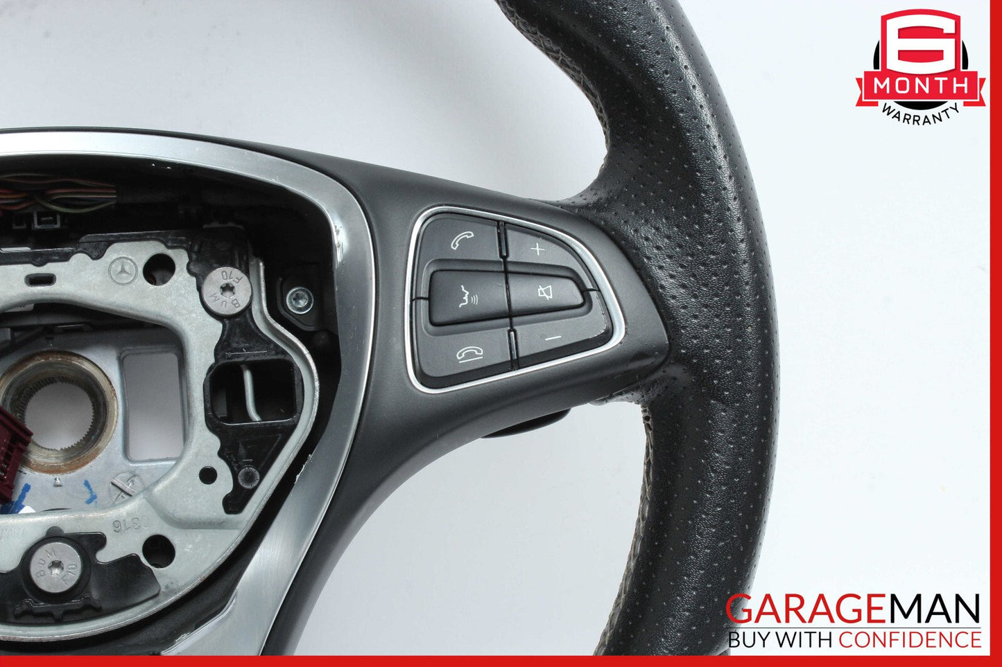 15-20 Mercedes W117 CLA250 Driver Steering Wheel w/Paddle Shifters OEM