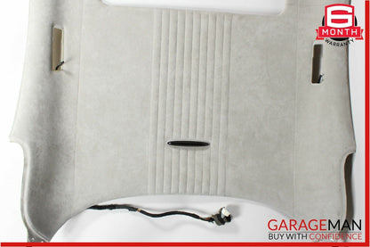 07-10 Mercedes CL600 Roof Headliner Sunshade Pillar Trim Assembly Suede Grey