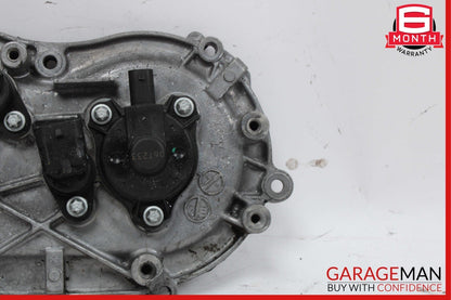 05-13 Mercedes R171 SLK300 Front Left Side Engine Timing Chain Cover Plate OEM