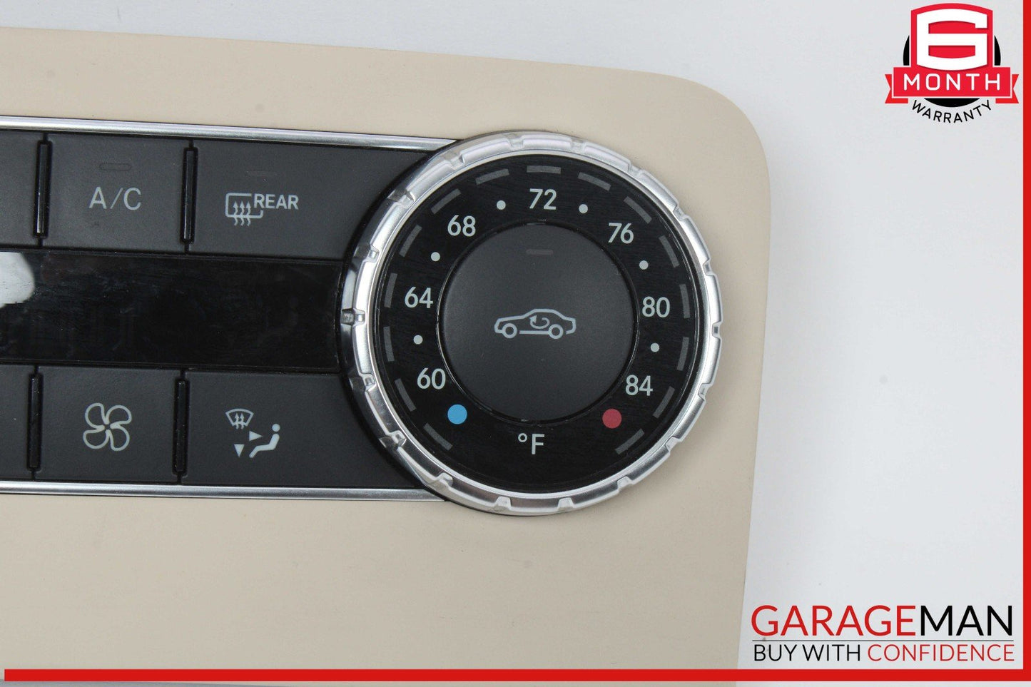 12-14 Mercedes W204 C250 C63 AMG C300 AC A/C Heater Climate Control w/ Trim OEM
