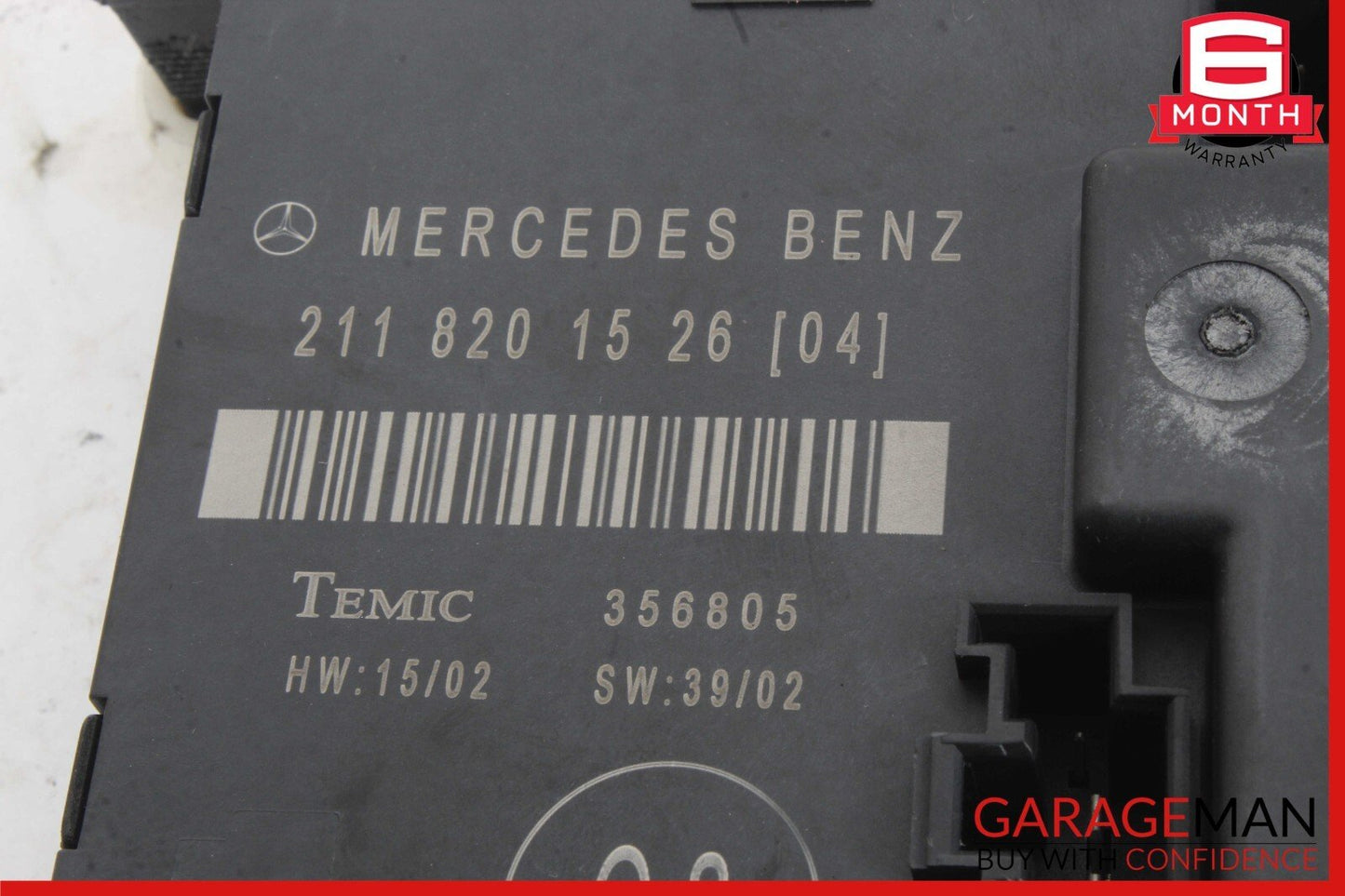 03-06 Mercedes W211 E55 Rear Left Driver Side Door Control Module 2118201526 OEM
