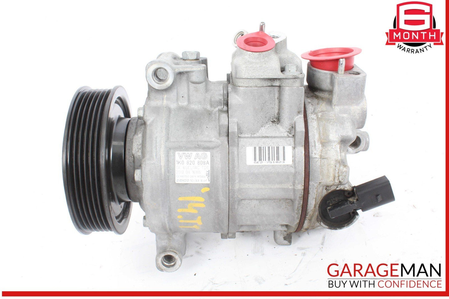 09-15 Audi TT TTS AC A/C Air Conditioning Compressor 1K0820808A OEM