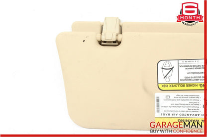 06-12 Mercedes GL450 ML450 Front Left Side Sun Visor Sunvisor Shade Brown