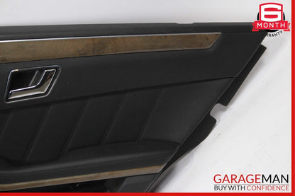 10-13 Mercedes W212 E350 E550 Rear Right Passenger Side Interior Door Panel OEM
