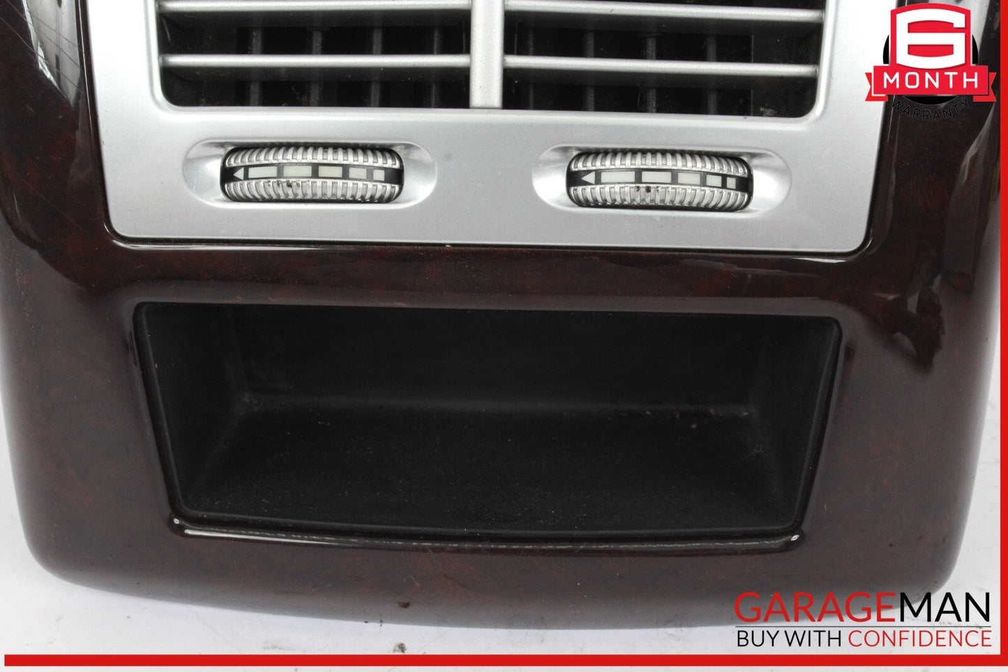 07-13 Mercedes W221 S550 Rear Center Console AC A/C Air Vent Trim 2216801639 OEM