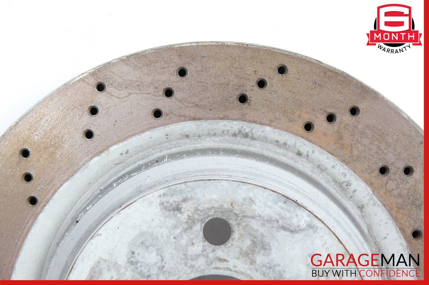 07-12 Mercedes R230 SL550 Rear Right & Left Side Brake Rotors Disc Set of 2 Pc