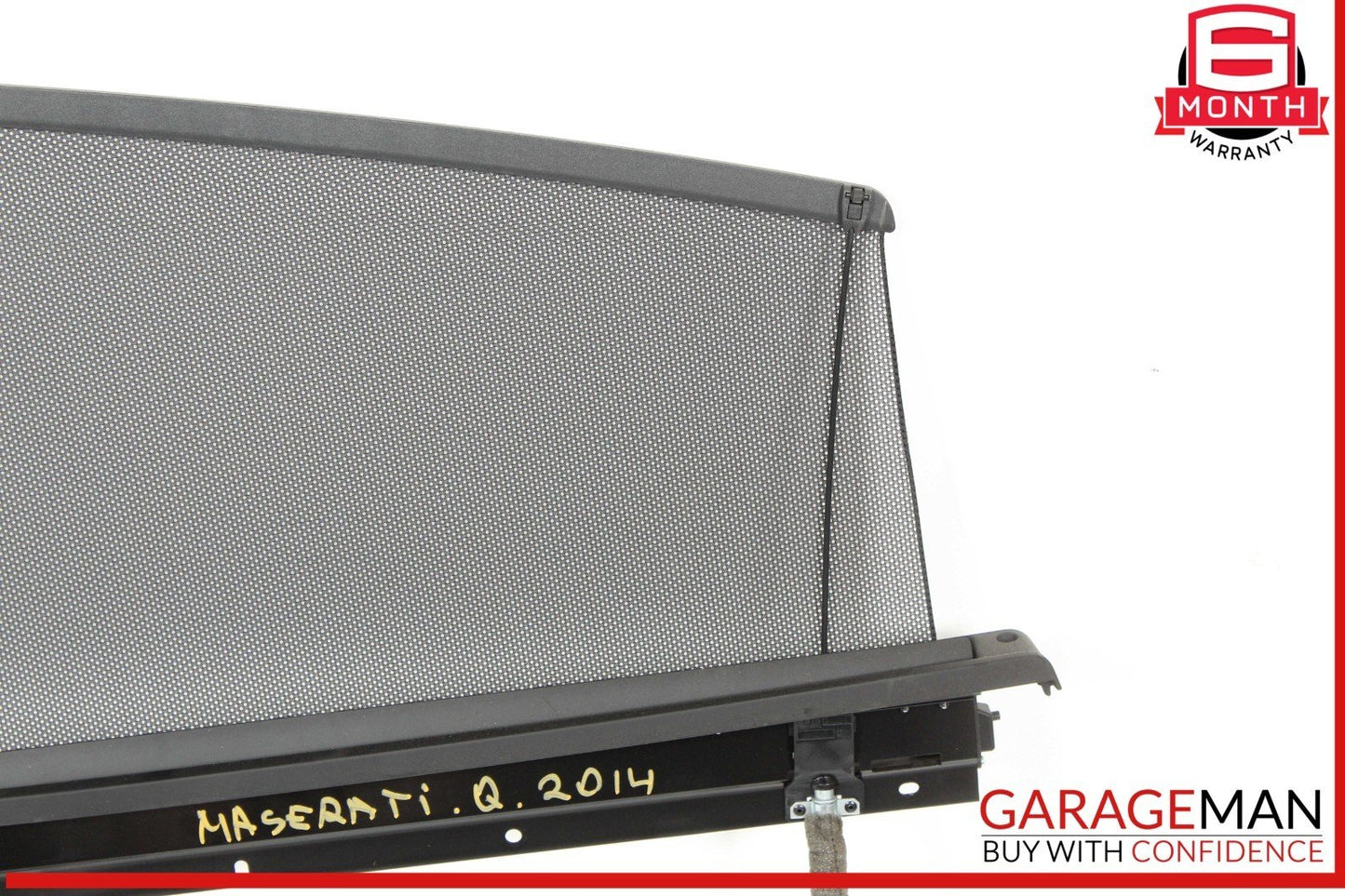 14-22 Maserati Quattroporte M156 Rear Left Side Door Window Sun Shade OEM