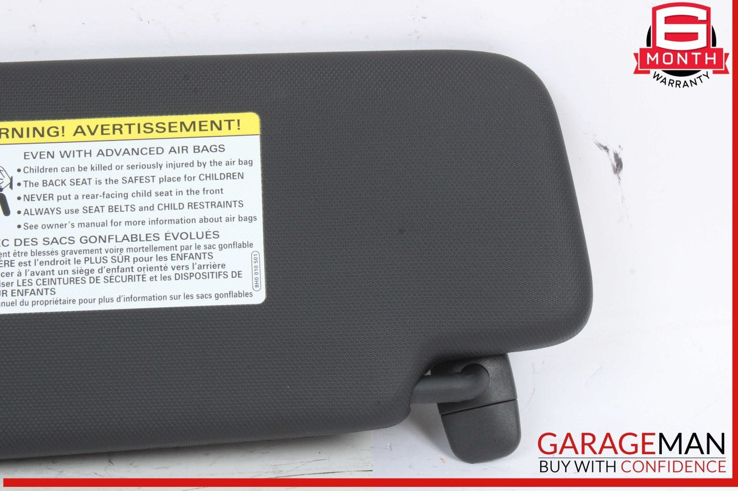 17-24 Audi S5 RS5 A4 Front Right Passenger Side Sun Visor Sunvisor 8W0857552 OEM