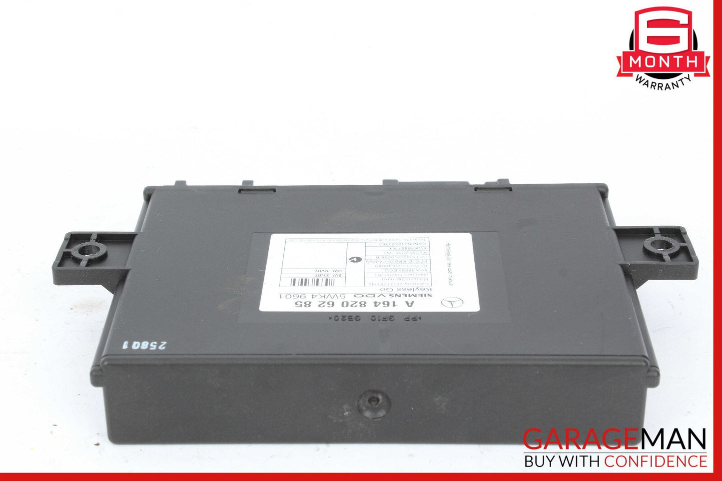 06-12 Mercedes X164 GL450 ML63 ML350 Keyless Go Control Module 1648206285 OEM