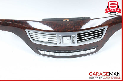 07-09 Mercedes W221 S550 Center Dash Trim Bezel Air Vent A/C Heater Assembly OEM