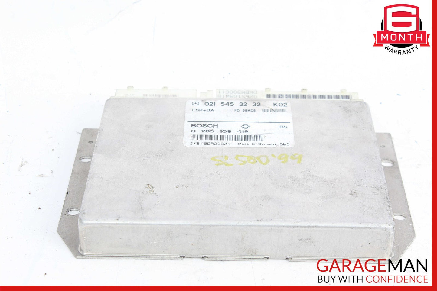 99-02 Mercedes R129 SL500 ESP Engine Computer Control Module Unit 0215453232 OEM